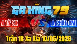 Trận 18 Xa Xia 10/05/2026 - Đỏ Chồng Độ Đụng Xanh Đâm Té Hết Đứng