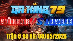 Trận 8 Xa Xia 08/05/2026 - Vàng đuôi đen chụp đâm cây điều chạy sản ói chết