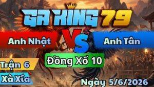 Trận 6 Xà Xía Ngày 5/6/2026 - Gà Điều Cứu Chủ Gồng Tan Nét Như Soni